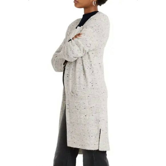 Madewell Gray Donegal Kent Cardigan Sweater Sz XS - Picture 3 of 11